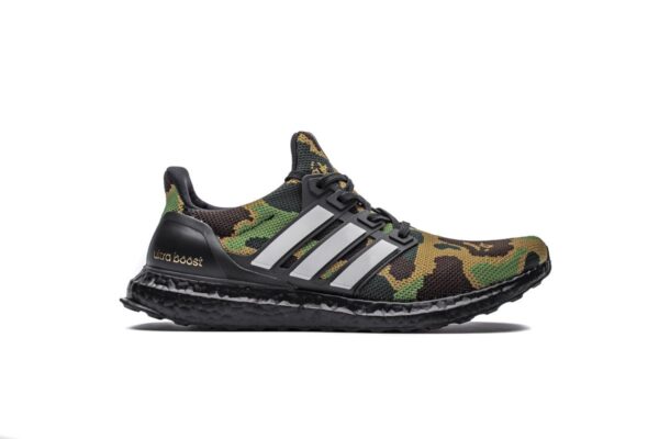 Bape x Adidas Ultra Boost “1st Camo Green” F35097 - Image 2