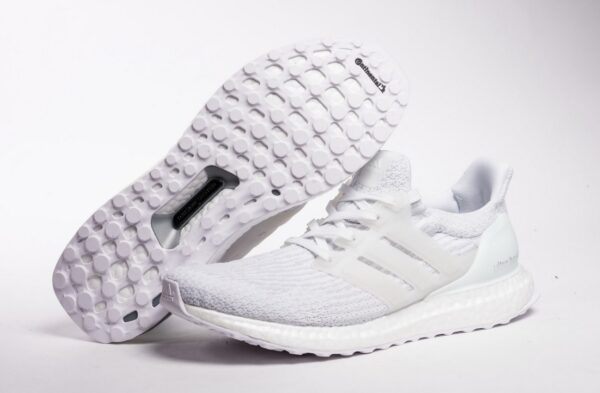 Adidas Ultra Boost 3.0 “Triple White” Real Boost BA8841 - Image 4
