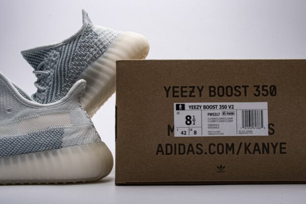 350 V2 Adidas Yeezy Boost 350 V2 Cloud White Reflective FW5317 - Image 10