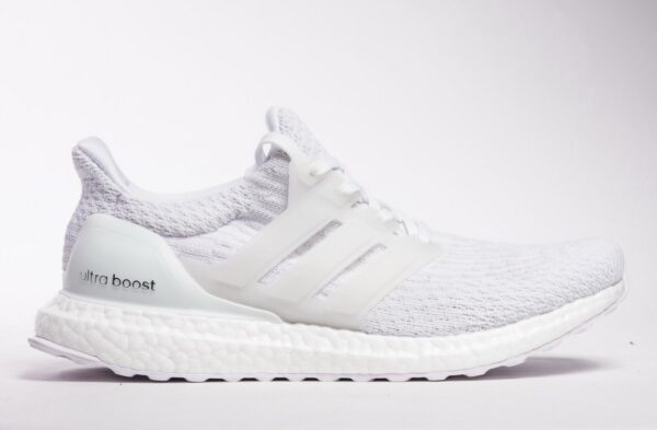 Adidas Ultra Boost 3.0 “Triple White” Real Boost BA8841 - Image 2