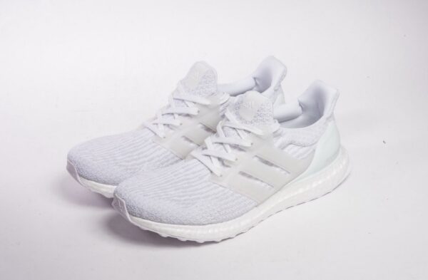 Adidas Ultra Boost 3.0 “Triple White” Real Boost BA8841 - Image 3