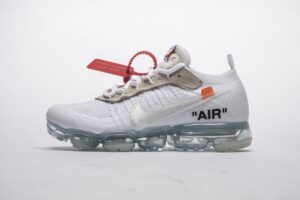 2018 1.0 AA3831-100 Off White x Nike Air VaporMax 2018 'All White'