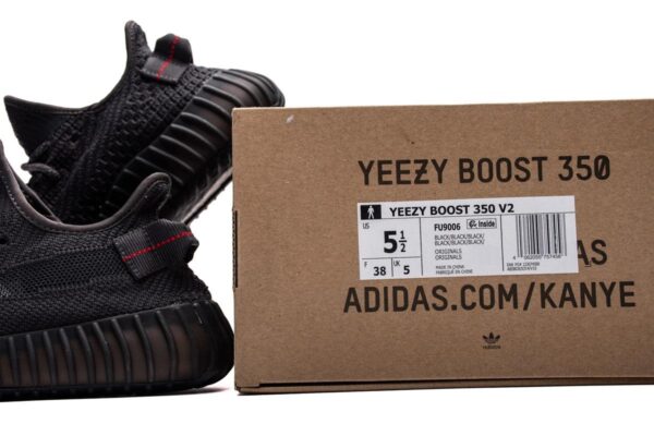 350 V2 Yeezy Boost 350 V2 Black FU9006 - Image 9