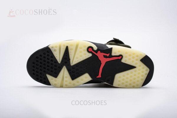 Travis Scott X Air Jordan 6 “Medium Olive” - Image 6