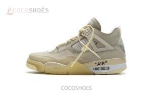 OFF White x Air Jordan 4 Sail