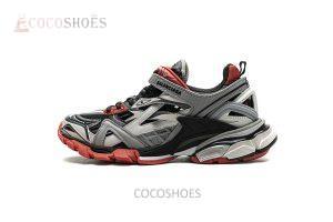GT Batch Balanciaga Track Black Grey Red