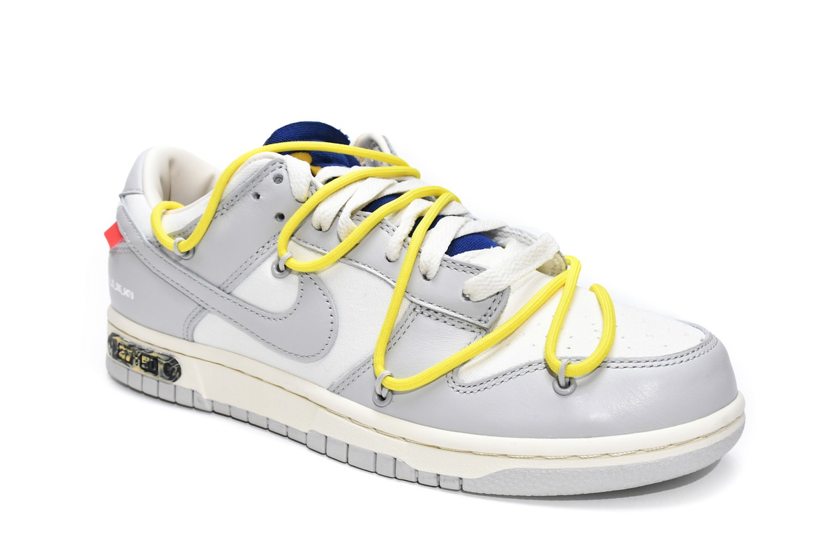 DM1602-120 OFF WHITE x Nike Dunk SB Low The 50 NO.27 - Image 5